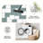 Sage Green Mosaic   area rugs for Living Room, Soft and Comfortable, Suitable for all seasons, easy to maintain, machine washable Indoor floor mat, Under Table Farmhouse suitable for Bedroom, Dining Room, Study,  Balcony, Home Decor Patio-1374873830