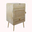Table de chevet 2 tiroirs Sykeston