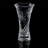 Lorren Home Trends 9" Tall Scalloped Flower Vase for Home Décor