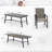 Basima Patio Dining Set Extendable Rectangular Table-714823744