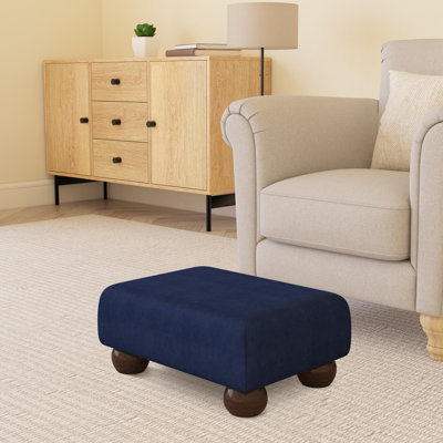 Autryville Wood Bun Feet - Fabric