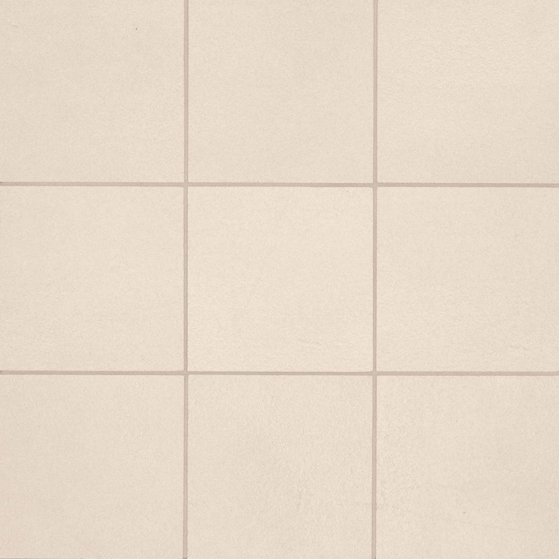 Sahara 4" x 4" Porcelain Wall & Floor Tile, White