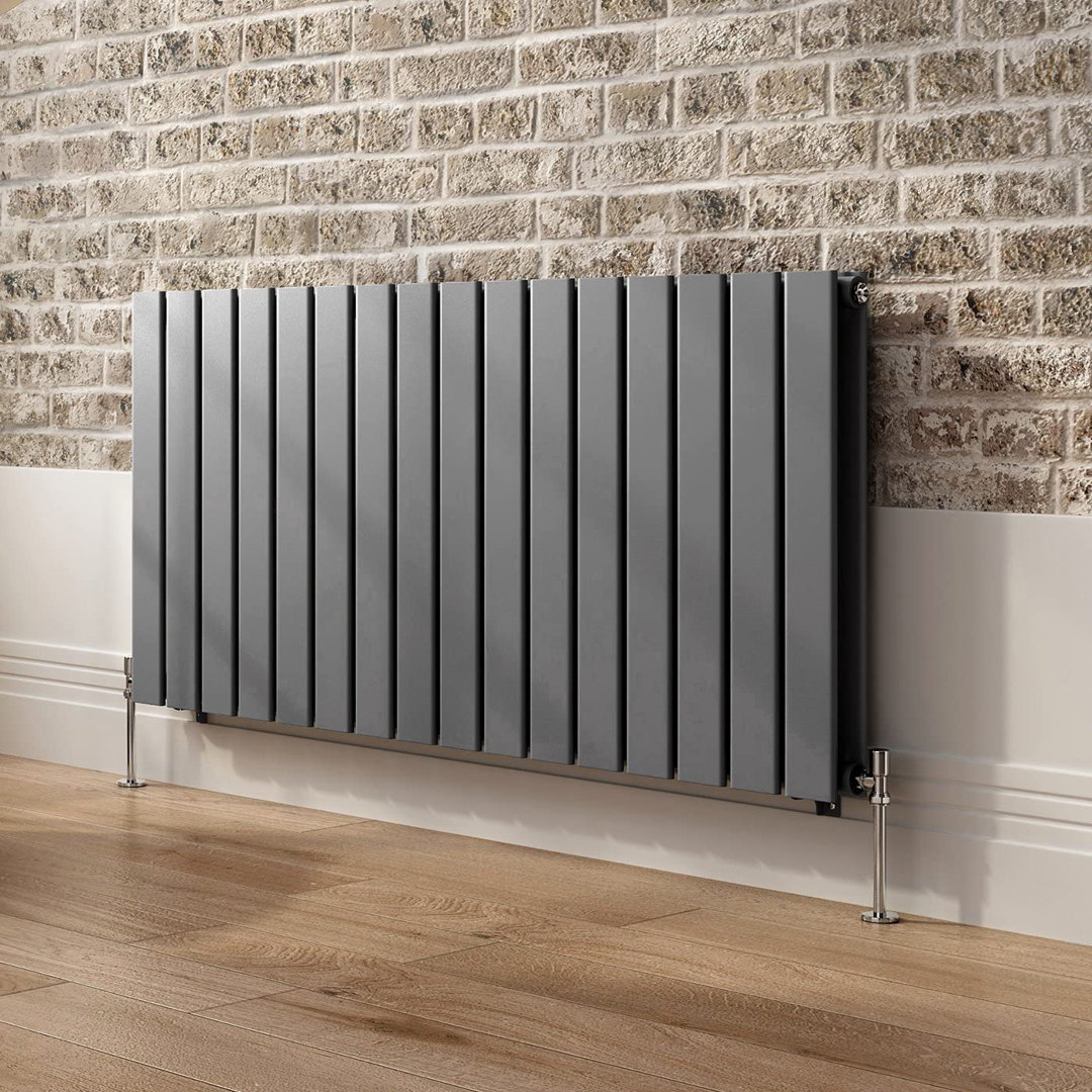 iBathUK Belgravia Horizontal Double Slim Flat Panel Radiator (KDW229)