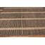 Grand tapis contemporain asiatique brun chic