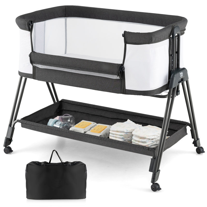 Sioar Bedside Cot with Mattress