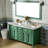 American style vintage bathroom cabinet.