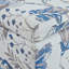 Repose-pieds de luxe avec tissu à motif floral, charnières à fermeture en douceur, repose-pieds et siège multifonctionnels pour le salon, compartiment dissimulé pour les couvertures / coussins de chambre à coucher