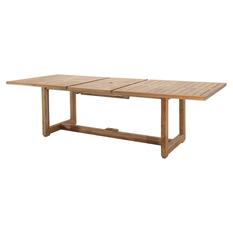 Chatsworth Extendable Rectangular Teak Outdoor Dining Table