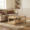 Table basse avec tablette de rangement Alaura