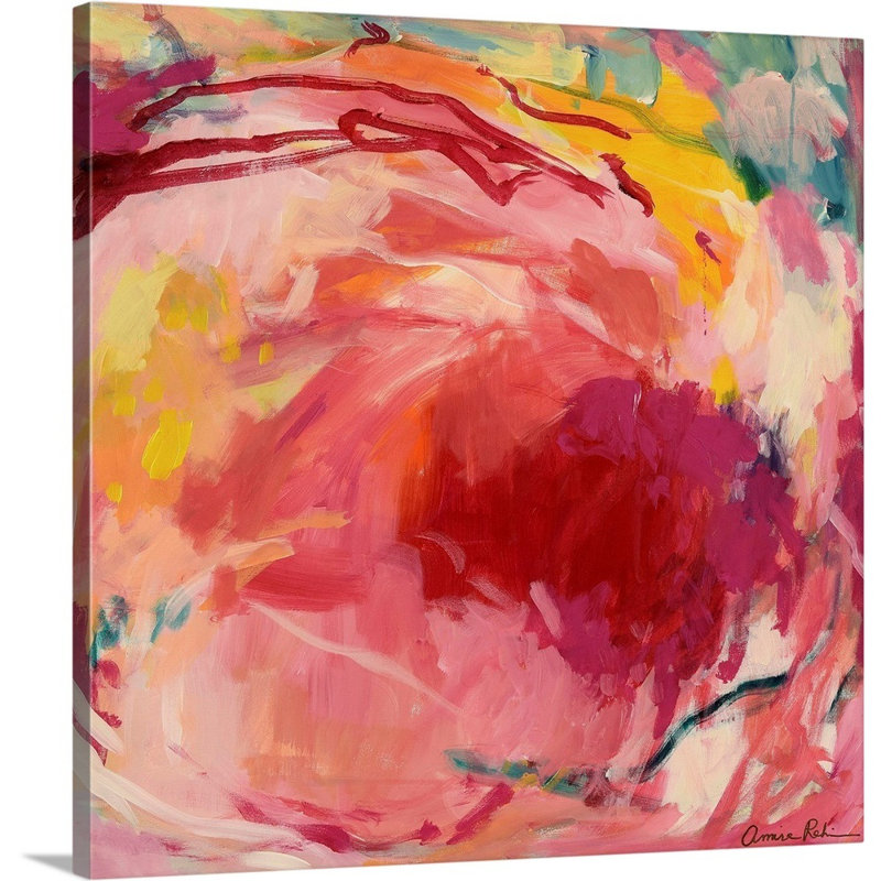 Reproduction d’art sur toile, "Winter berries" par Amira Rahim, H 24 po x l 24 po x P 1,25 po, Toile tendue