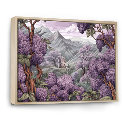 " Purple Lilac Fragrant Blossoms II "