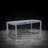 Tatiana Glass Top Metal Base Dining Table-154087958