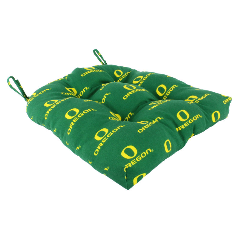 NCAA Outdoor 3'' Dining Chair Cushion