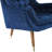 Suggest Button Tufted Upholstered Velvet Lounge Chair-995492238