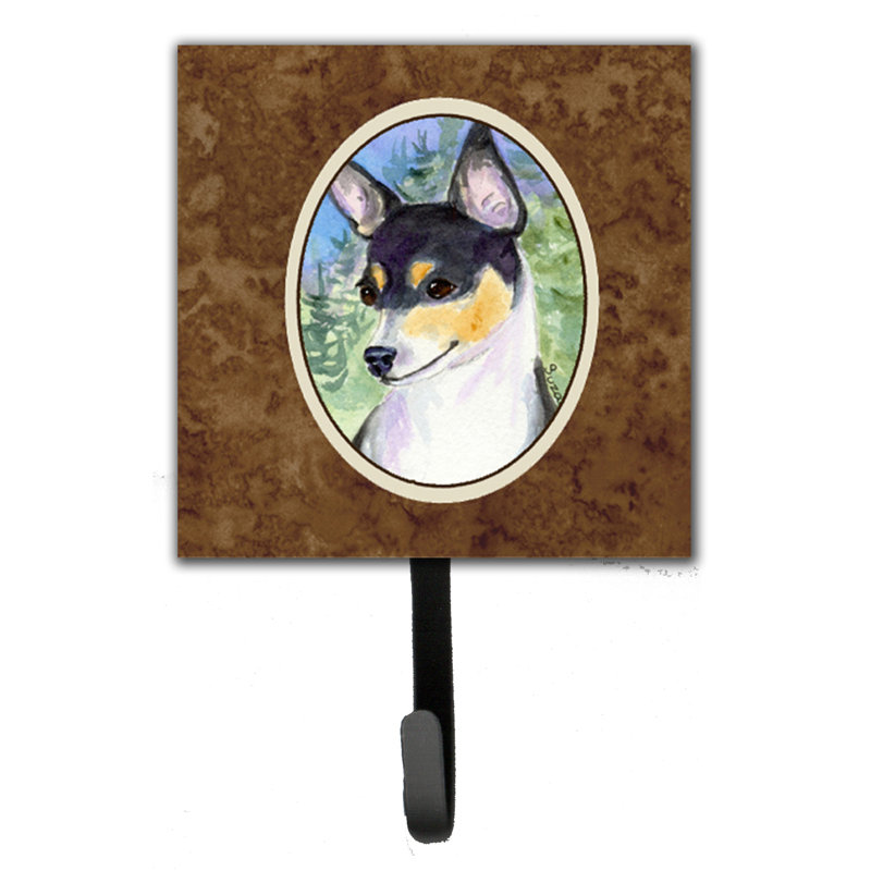 Porte-laisse terrier et crochet mural fox