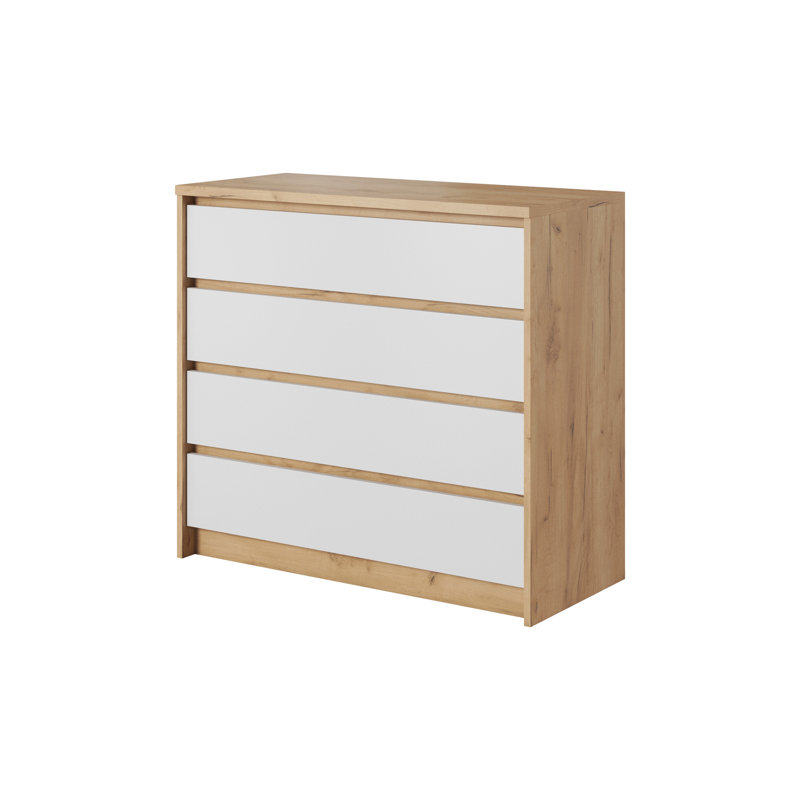 Hamo 93cm W 4 - Drawer Chest of Drawers