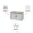 28.74" White Shoe Storage Bench With Cushion, 2-door Entryway Cabinet With Adjustable Shelves, Shoe Rack Bench For Hallway Or Foyer