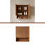Armoire de salle de bain murale rayée de 26 po avec portes, tablette et compartiment de rangement ouvert au-dessus de la toilette pour la salle de bain, la cuisine et la salle de lavage-957018260