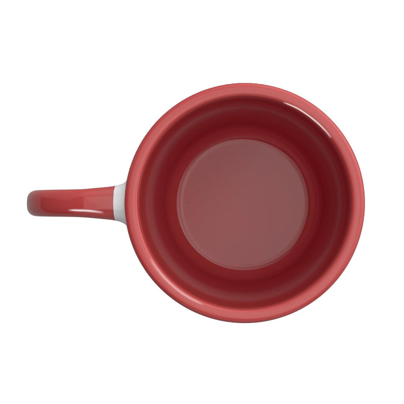 Ceramic Coffee Mug, Red