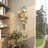 Metal Bouquet Floral Multi Colored Wall Decor with Mesh and Wire Details
