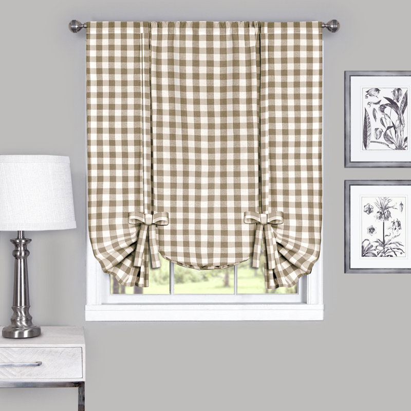 Cantonnière 42 po Tejeda, Taupe