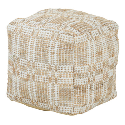 Callasandra 18" Wide Square Pouf Ottoman
