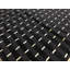 Hand-Knotted High-Quality Black Square Area Rug