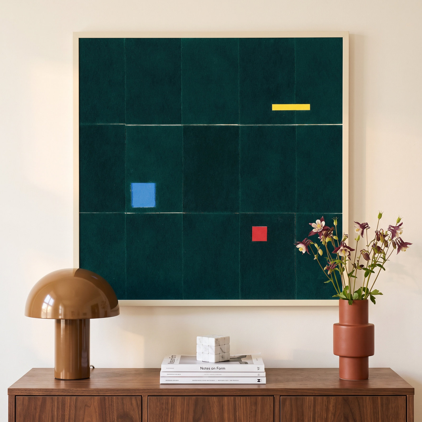 Kitchen Scourers Print by Alex Dunn, Brown, 41" H x 41" W x 1" D