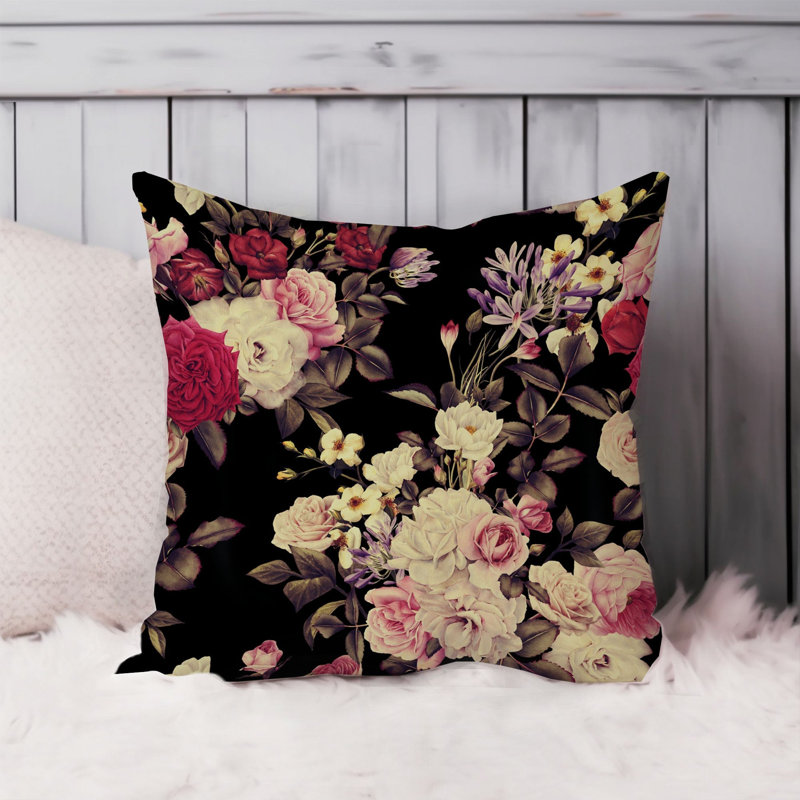 Animals William Morris Birds Damask Pattern I Cottage, 20" H x 20" W, Floral Flower Elegance XI Modern