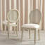 Chaise parsons capitonnée en tissu-463412697