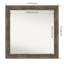 Miroir mural non biseauté en bois franc-2092002178