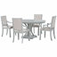 Table de salle à manger extensible avec 4 chaises pour la salle à manger