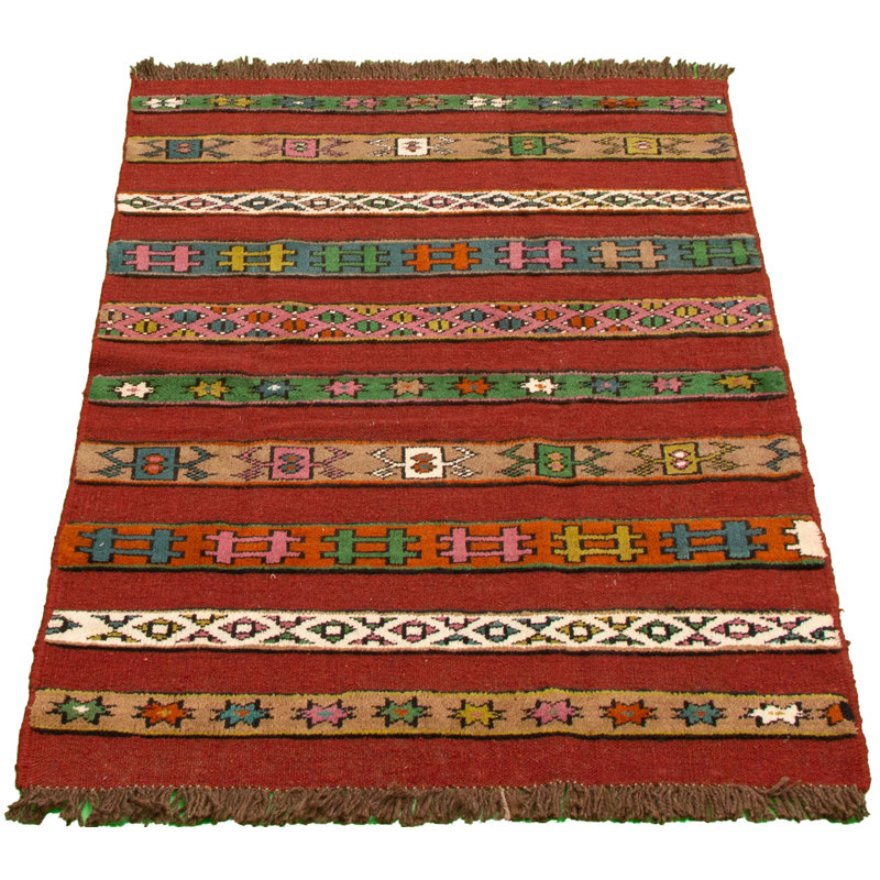 Wool Southwestern Indoor Rug