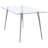 Gilman Rectangle Glass Top Dining Table-109625072