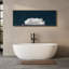 «Clouds Minimalist Single Cloud», reproduction sur toile-98042010-111568158