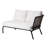 Yland Outdoor Rust-Resistant Metal Chaise Lounge , Cushion Included-11399357-11399358