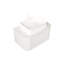 Meuble-lavabo de salle de bain 30 po avec lavabo, meuble de rangement mural à bordures courbées et flottantes avec tiroir, lavabo rectangulaire en céramique blanc, sans robinet, pré-assemblé-419360130-419360187-419360135
