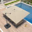 274cm X 335cm Rectangular Cantilever Parasol-1024585457