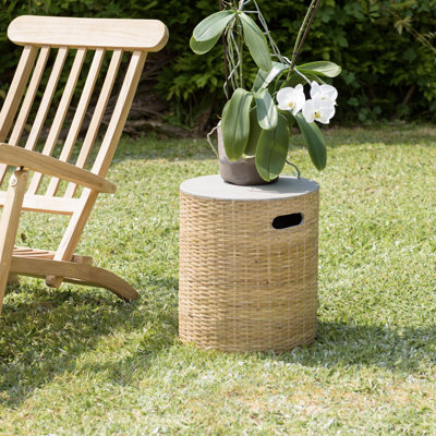 Akil Concrete Side Table