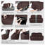 Housse pour causeuse inclinable avec console centrale 4 pièces Tiba-803388249