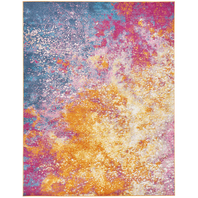 Abstract Area Rug, Rectangle 274 x 366cm
