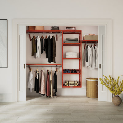 Système d'organisation en bois massif John Louis Home