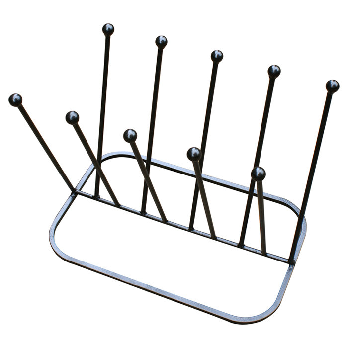 Diagonal Round Shoe Rack