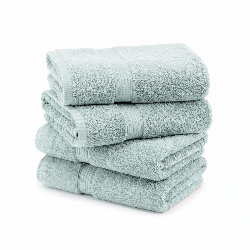 Coton luxueux et hautement absorbant Renata, Écume de mer