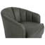 Fauteuil demi-tonneau pivotant en cuir Tipsy-98231161-98231169