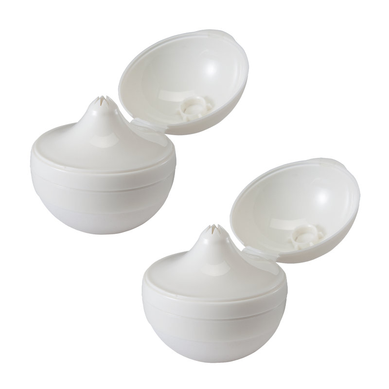 Sauce dosette orange - ensemble de 2, Blanc