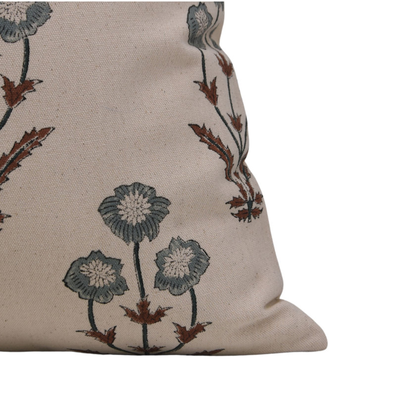 Coussin décoratif en coton de qualité supérieure Fabribine, H 22 po x l 22 po