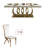 Luxury Modern Marble Rectangular Dining Table Sets-107785662