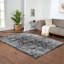 Tapis persan tissé délavé rétro