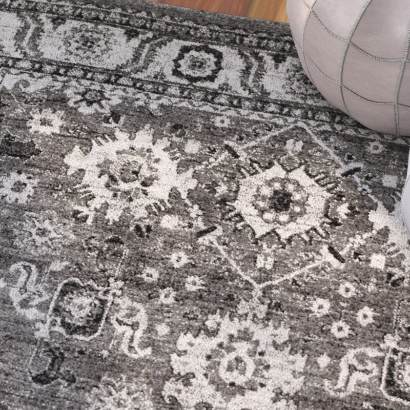 Tapis oriental performance Driffield Vintage Hamadan, Rectangle 6 pi 7 po x 9 pi